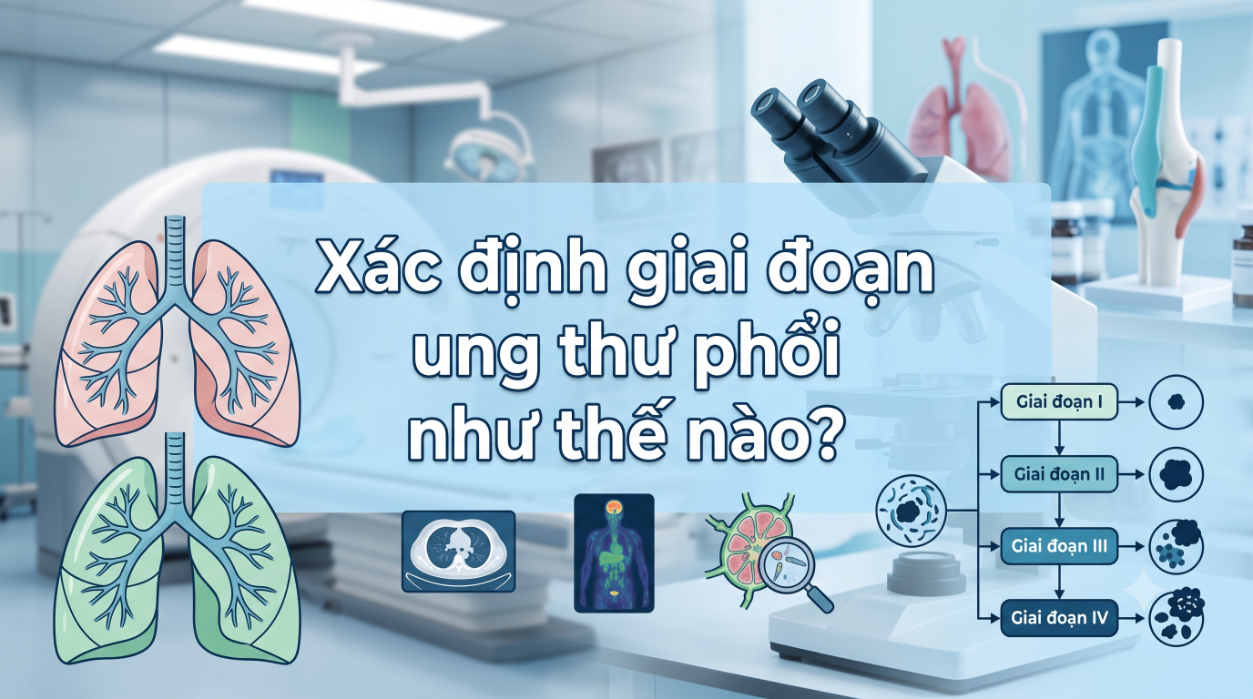 Xác định giai đoạn ung thư phổi như thế nào?