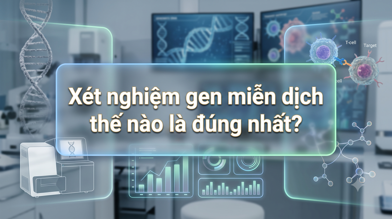 Xét nghiệm gen, miễn dịch ung thư phổi thế nào là đúng nhất?