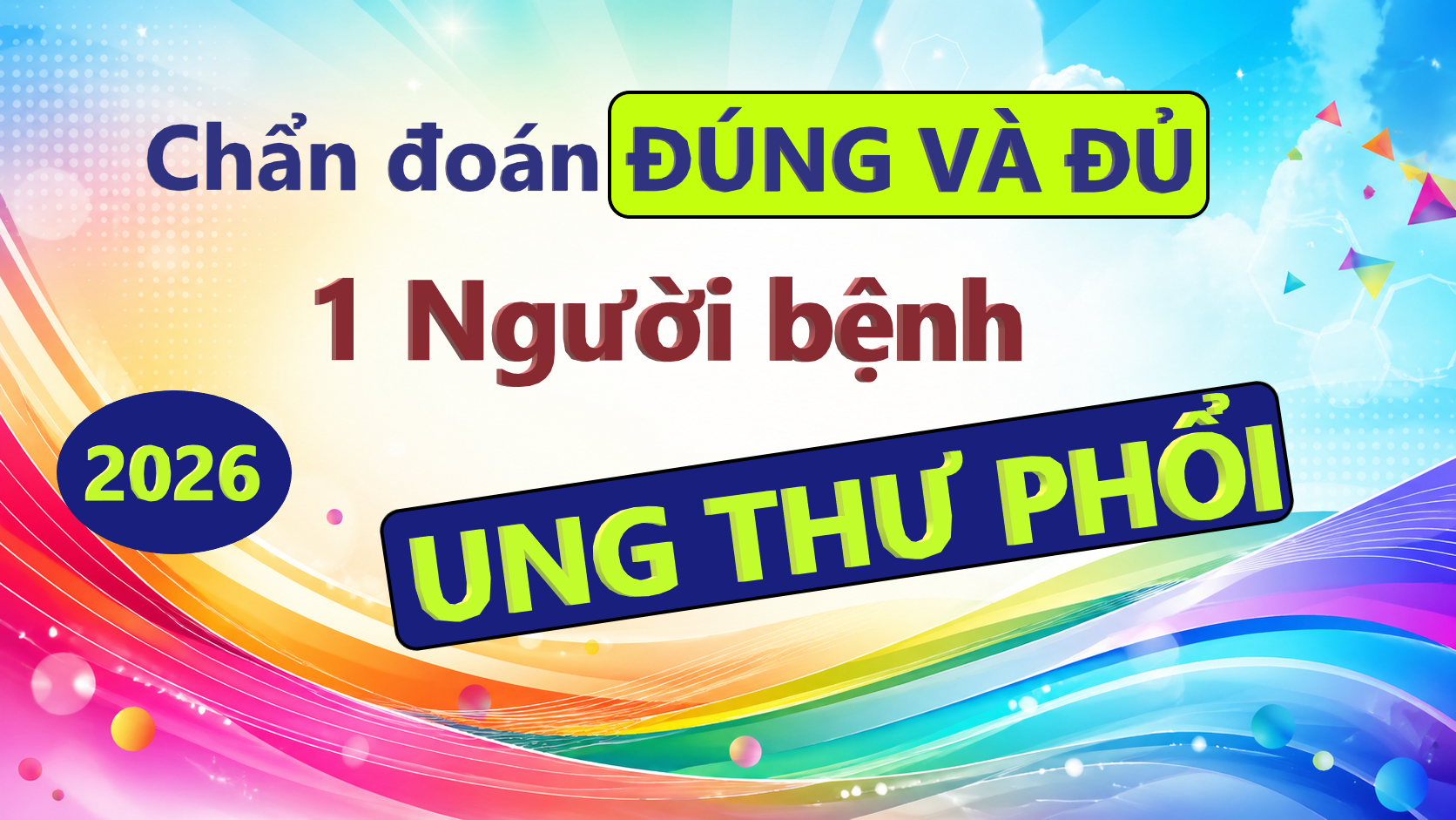 Hướng dẫn chẩn đoán đầy đủ một bệnh nhân ung thư phổi: Hành trình từ nghi ngờ đến điều trị