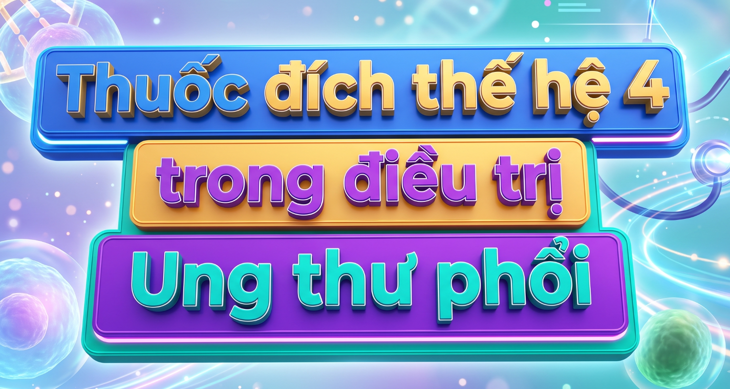 Thuốc đích thế hệ 4 trong ung thư phổi: Những bước tiến mới năm 2026